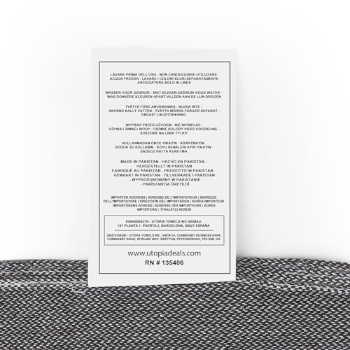 Utopia Towels Pack of 2 Turkish Beach Towel, 40 by 72 Inches, Oversized 100% Cotton, Sand Free Lightweight Absorbent Quick-Dry Beach Blanket, Extra Large Turkish Bath Towels for Travel and Pool, Grey