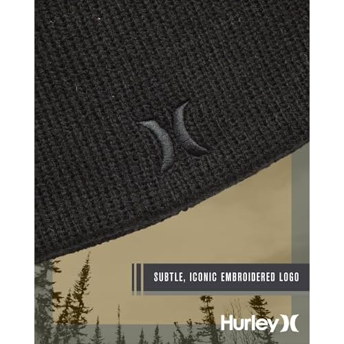 Hurley Men's Winter Hat - Classic Icon Beanie