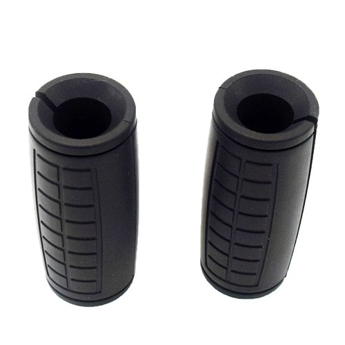 yuhqc Weight Bar Grips Fit Standard Barbell, Dumbell Handles, Thick Bar Training Adapter for Weightlifting & Cable Attachments Fitness Training Rope Grips for Body Arm Forearm Builder Strength(Black)