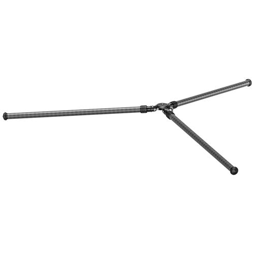 Leofoto Inverted Carbon Fiber Tripod with 75mm Bowl & Platform, 10-Layer Toray, Twist-Lock, 63.98" Max Height, 6.30" Min Height (SO-322CX)