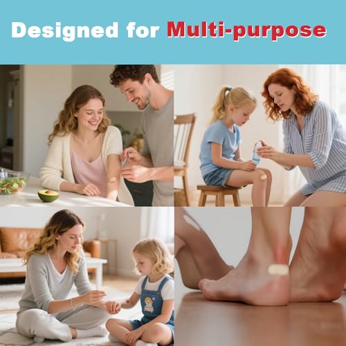 Hydrocolloid Gel Bandages for Minor Wounds - 50 Count, 0.83 x 1.65 in