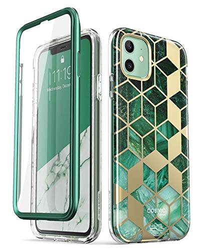 iPhone 11 Case with Built-in Screen Protector - Slim Impact-Resistant Cover
