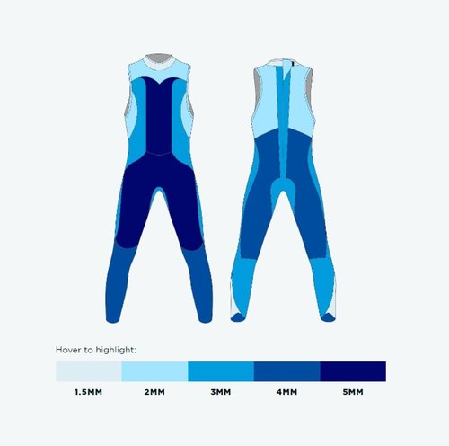 Blue Seventy Women's Reaction Sleeveless Wetsuit (Black, WXLA, Blue Seventy)