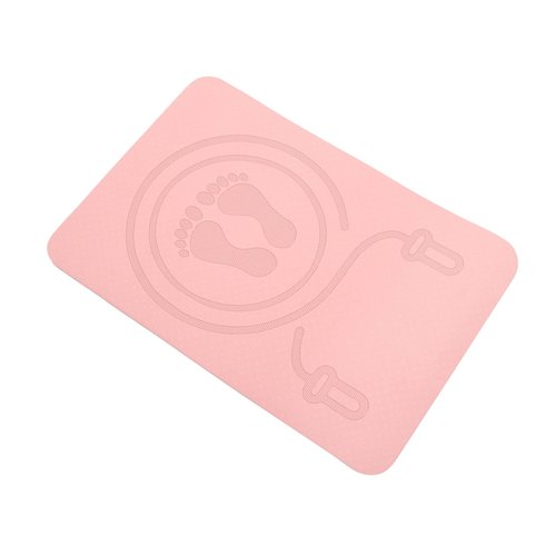 HEMOTON Non Slip Jump Rope Mat Thickened Exercise Mat Portable Fitness Training Accessory for Home Workouts Soundproof and Shock Absorbing Design