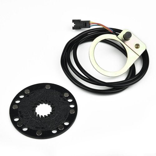 Electric Bicycle Pedal PAS Assistant Sensor, Standard 5/8/12 Magnets Speed Sensor for most EBikes, SM-3A (8 Magnets)
