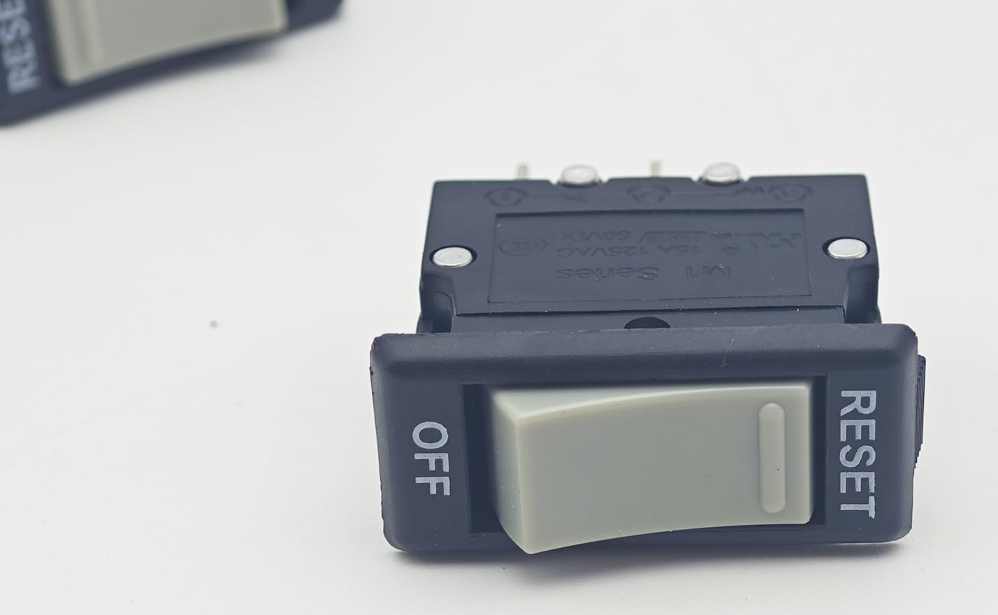 2 Pieces Power Entry On/Off Switch 186726 Works with Treadmill, Cycle Bike,15A, 125VAC, 50VDC