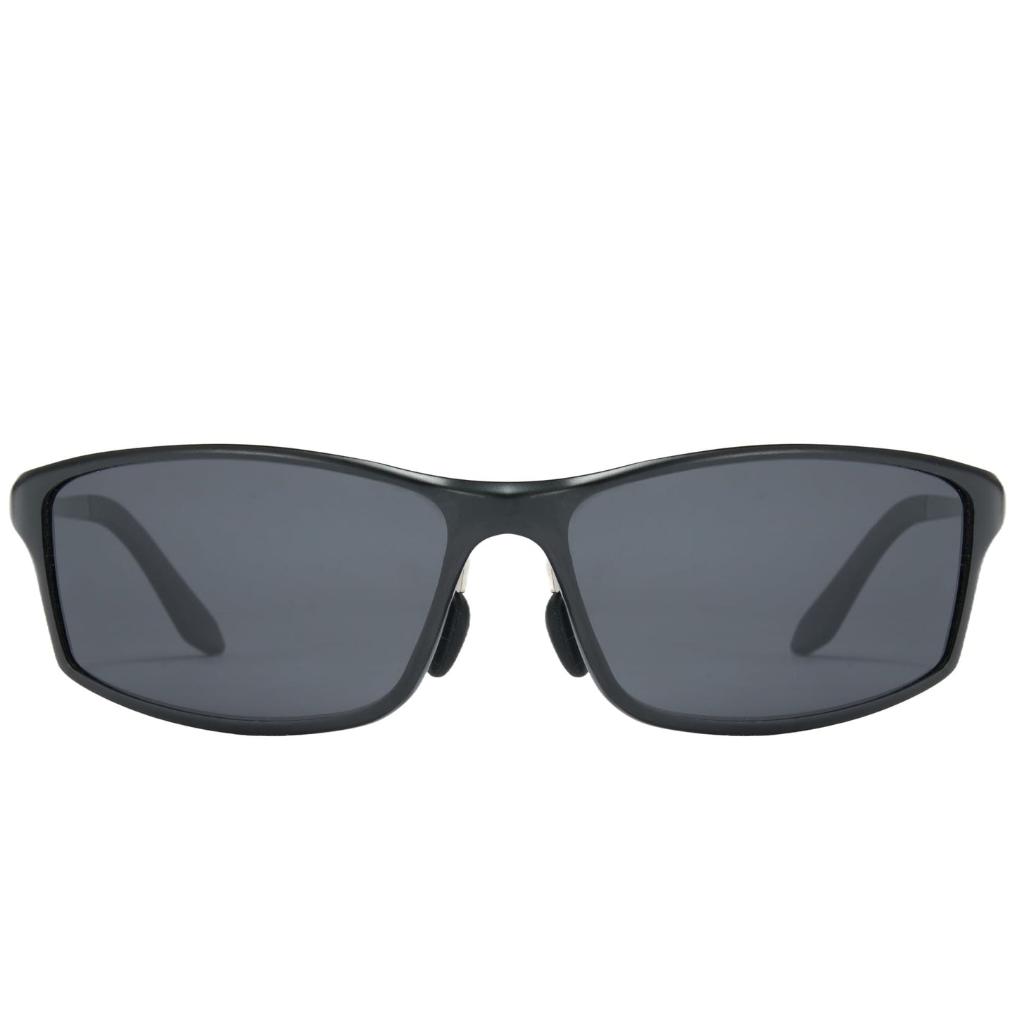 Cyxus Square Polarized Sunglasses for Men Ultralight Metal Sun Glasses Driving Fishing Golf Sports UV400 Protection Black