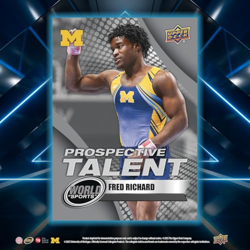 Upper Deck World of Sports Volume 1 Blaster Box 1.33425 Cubic Inches Collectible Card Game