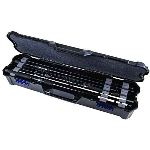 Flambeau Outdoors 4455BB Rod Bunk Box, Portable Fishing Rod Storage, Black