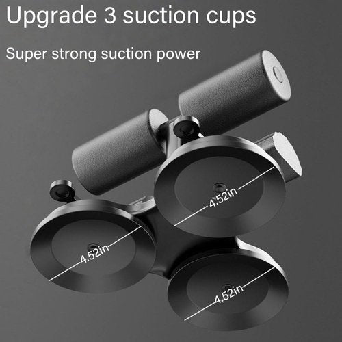 Ab Training Auxiliary Device, 2025 Upgrade 3 Suction Cups, Sit Up Machine, Multi-functional Adjustable Ab Trainer Equipment, Ab Workout Equipment for Home & Gym