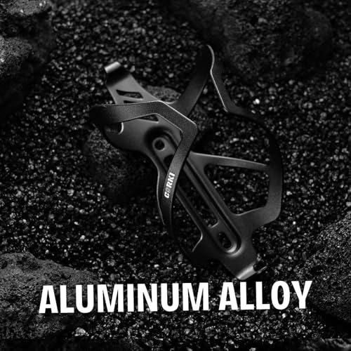 Corki Bike Water Bottle Holder 2-Pack Black – Aluminum Bicycle Cages