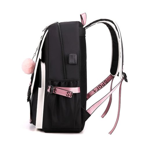 AiHdcy SKZ Backpack Merch, SKZ Book Bag Casual Backpack (Pink2)