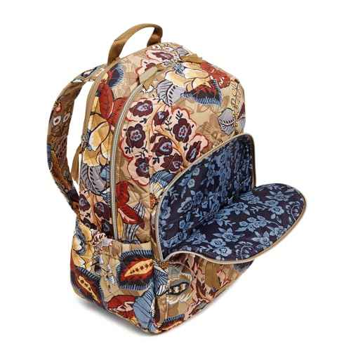 Vera Bradley Performance Twill Campus Backpack, Botanical Beauty