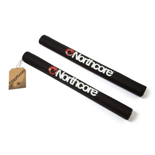 Northcore Wide Load Roof Bar Pads NOCO-E-02B - Black