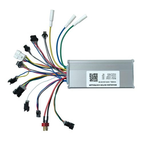 E-Bike Controller 48V 23A Brushless DC Motor Speed Controller X055-AXC001B Universal for Electric Bike, Mountain Bike, Fat Tire Bike Display Screen Meter UART 5S
