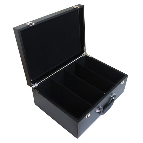 TURKRA Leather Storage Case for Graded Card Slab, Magnetic/Screwdown Card holder, Toploaders and Semi-Rigid Card Holder, Premium Display Case for Sports Cards and Trading Cards (Black)