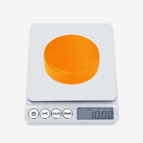 AceFox Weighted Ice Hockey Pucks Heavy Training Puck, 10 oz, Diameter 3'' Thickness 1'', 6 Pack