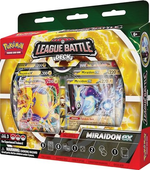Pokémon TCG: Miraidon ex League Battle Deck