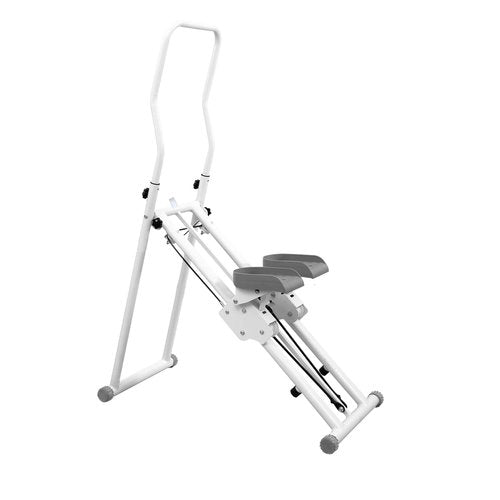 Vertical Climber,Portable Step Machine with Handlebar - Step Fitness Machines with Adjustable Pedals, Compact Stair Machine for Workout