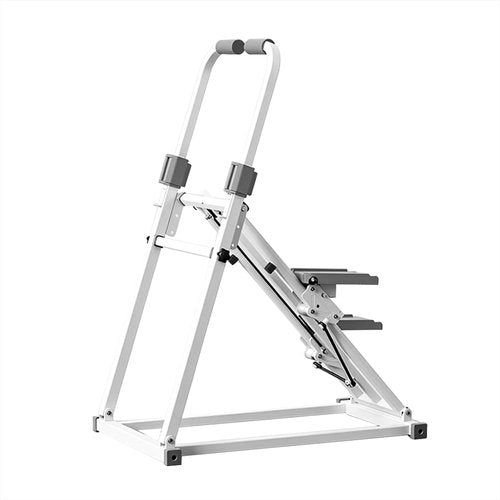 Foldable Stair Stepper Machine with Handles – Adjustable Height Stepper for Home Workout, Cardio Exercise Equipment with LCD Display, Non-Slip Pedals – Max 330 lbs, Quiet & Portable for Small Spaces