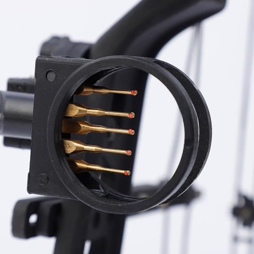 5 Pin Archery Bow Ambidextrous Sight - Quicker Sight Acquisition Pin Guard-Archery Hunting Moving Bow Sight
