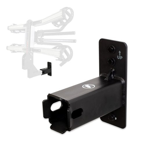 StoreYourBoard Hitch Wall Mount – Heavy Duty 2" Bike and Cargo Rack Hanging Garage Organizer, Trailer Hitch Receiver Storage, Wall Mount Hitch Holder, Holds 175 lbs
