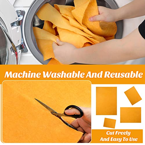 Large 20x27 Inch Absorbent Shammy Cloths for Car Cleaning & Household Use