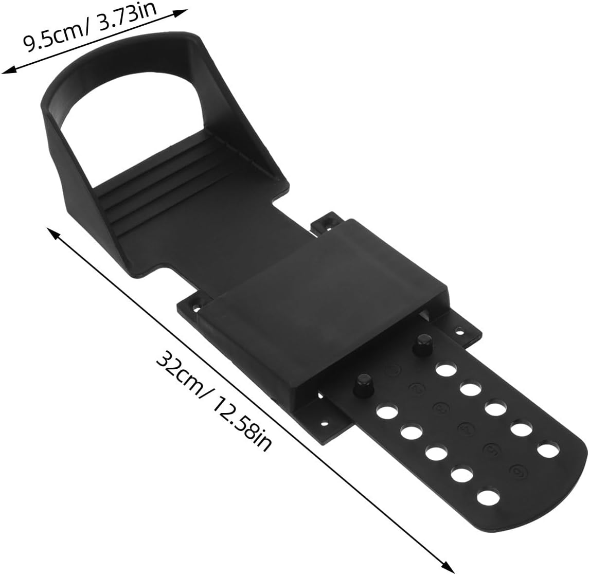 1Pair Rowing Machine Pedals Foot Pedals Nonslip Fitness Equipment for Workout Gym Sports, Rowing Machine Parts, Home Workout Accessories