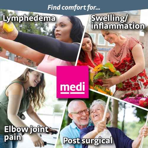 mediven Harmony Lymphedema Combination Compression Arm Sleeve and Gauntlet with Silicone Band 20-30 mmHg