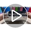 21oz Collapsible Silicone Water Bottle - Travel & Hiking Friendly