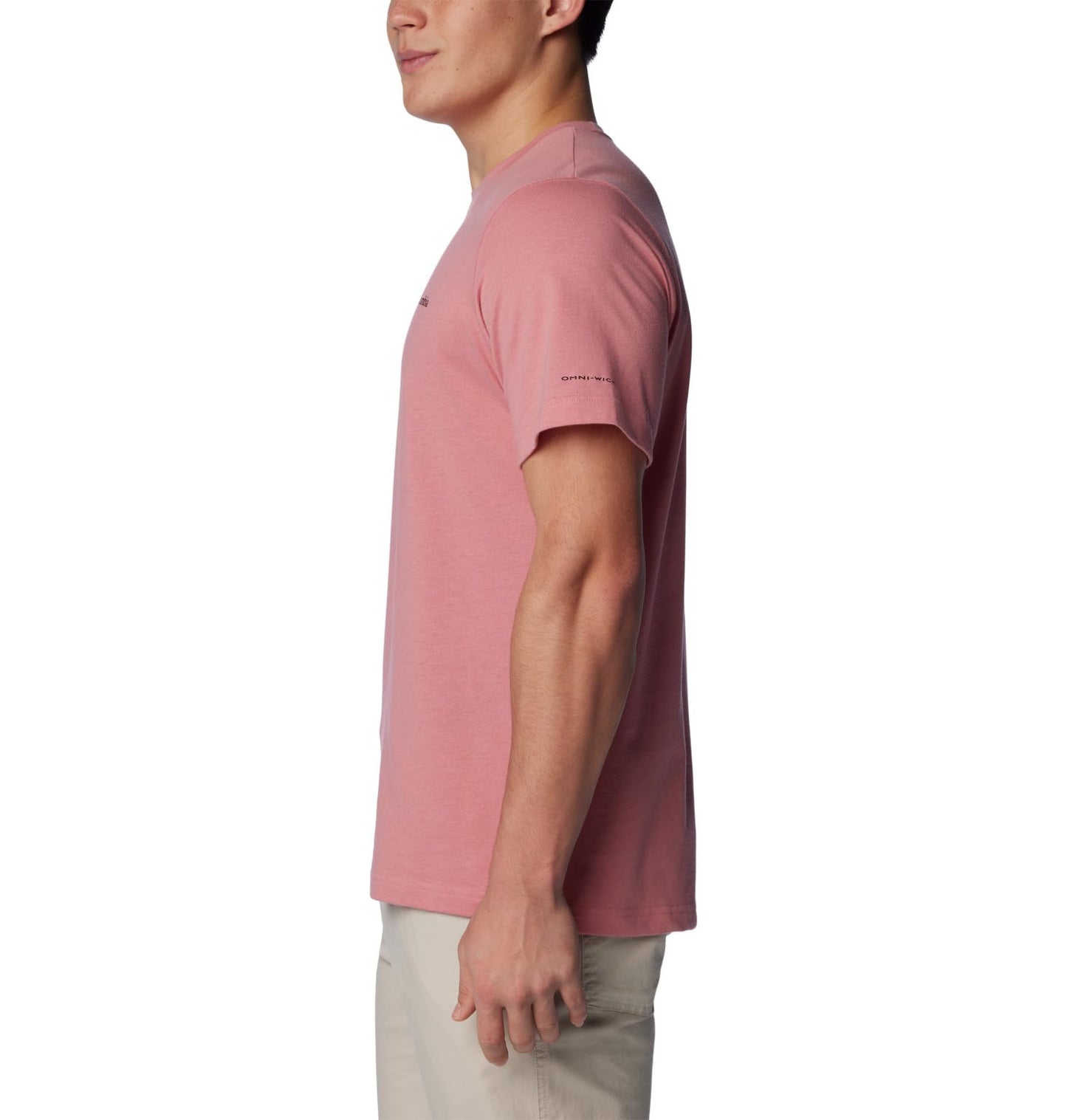 Columbia Men's Thistletown Hills Short Sleeve, Pink Agave, 4X Tall