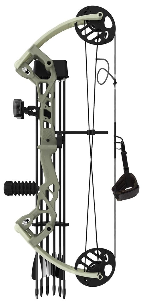Sanlida Archery Dragon X6 Compound Bow Kit for Youth, Kids & Beginners, Bow and Arrows Set, 19??28??Draw Length, 15-30 LBS Draw Weight, RH Only