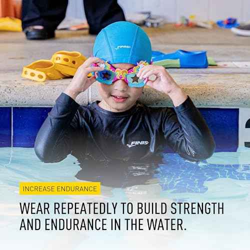 FINIS Thermal Swim Shirt - Heat-Retaining BiPoly Fabric - UPF 50 & Up UV Protection - Chlorine Resistant - Youth