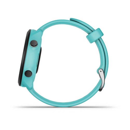 Garmin Forerunner 55, GPS Running Watch with Daily Suggested Workouts, Up to 2 weeks of Battery Life, Aqua One Size (Renewed)