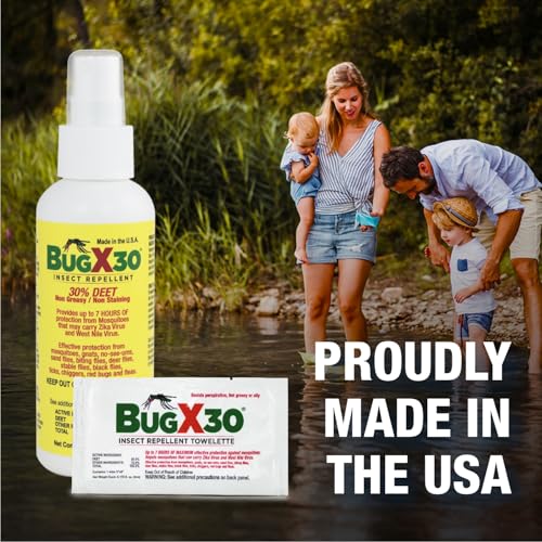CoreTex Bug X 30 Insect Repellent Spray with 30% DEET - 8oz Pack of 1