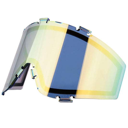 JT Flex 8/Premise/Proflex/Spectra Dual-Pane Thermal Mask Lens w/PBB Barrel Plug - Prizm 2.0 Gold