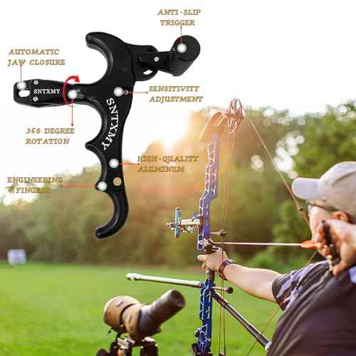 Bow Release for Compound Bow, Archery Release Trigger, Compound Bow Release, Thumb Release.