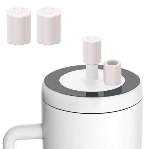 Rolitwils 2 Pack Brumate Magnetic Straw Cover, Silicone Leakproof Straw Protector for Tumbler, Compatible with Era/Resa, Drinkware Accessory