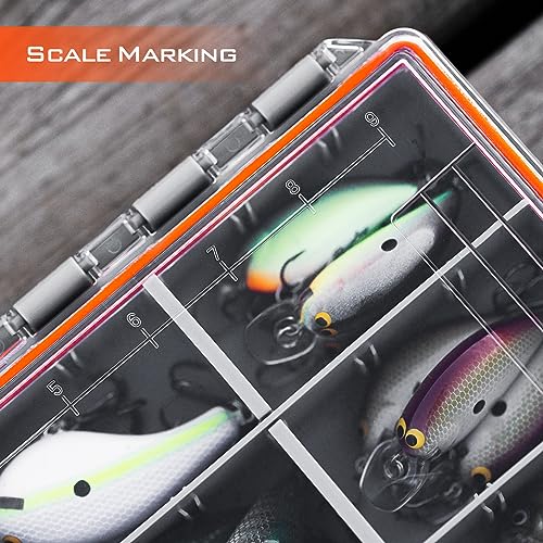 KastKing HyperSeal Waterproof Tackle Box 3600 with 1 Pack Compartments