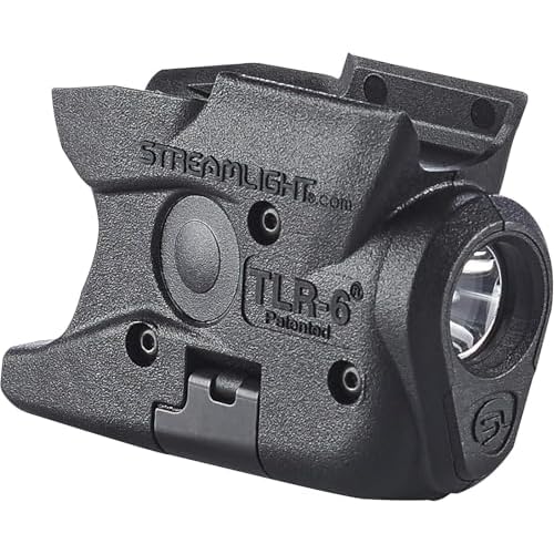 Streamlight 69283 TLR-6 100-Lumen Tactical Weapon Light Designed Exclusively and Solely for M&P Shield and M&P Shield Plus, 9mm/.40 Only, Black