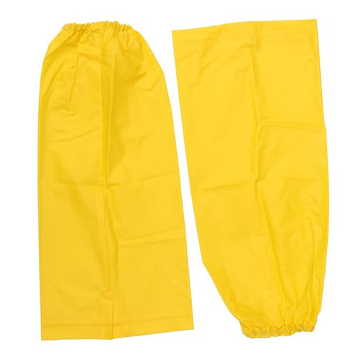 PRETYZOOM 1 Pair Waterproof Leg Cover Slip Rain Leg Cover Gaiters Overshoes Stain Rain Pants Waterproof Trousers Rain Leg Lightweight Hiking Covers Yellow