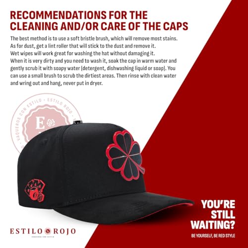 Black Clover Baseball Cap for Men & Women - Adjustable Snapback Hat