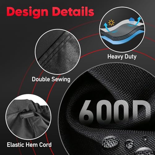 Unfolding Waterproof Treadmill Cover - 600D Heavy-Duty Dust Protector