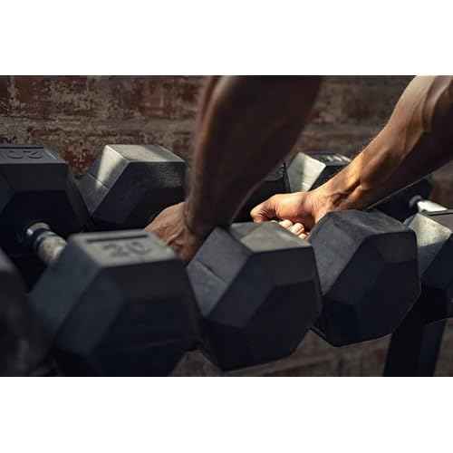 Fitvids Adjustable Dumbbell Set, 40lbs Free Weights Set for Exercise and Fitness