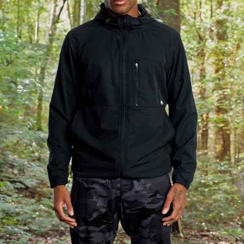 RVCA Mens Sport Yogger Ii 4-way Stretch Windbreaker Jacket