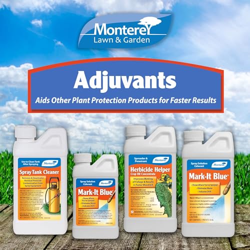 Blue Spray Colorant for Lawn & Garden - 8 oz with Spoon (Variation of THIS listing)