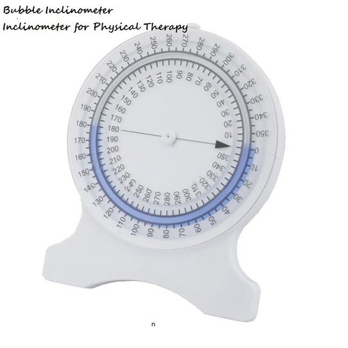 ngokhing Inclinometer for Physical Therapy | No-Leak PT Inclinometer for Range of Motion (ROM) Measurements by SenseAid for Students and Professionals
