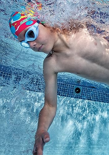 Arena Classic Junior Silicone Swim Cap for Kids with Dots Design - Comfortable & Durable