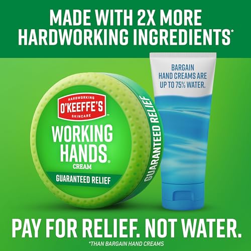 O'Keeffe's Working Hands Hand Cream 7 oz Tube - 2 Pack for Extreme Dryness