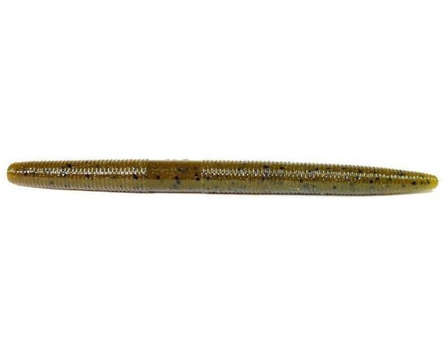 Yamamoto 5" SENKO GREEN PUMPKIN W/ LARGE BLACK FLAKE (10 PACK)